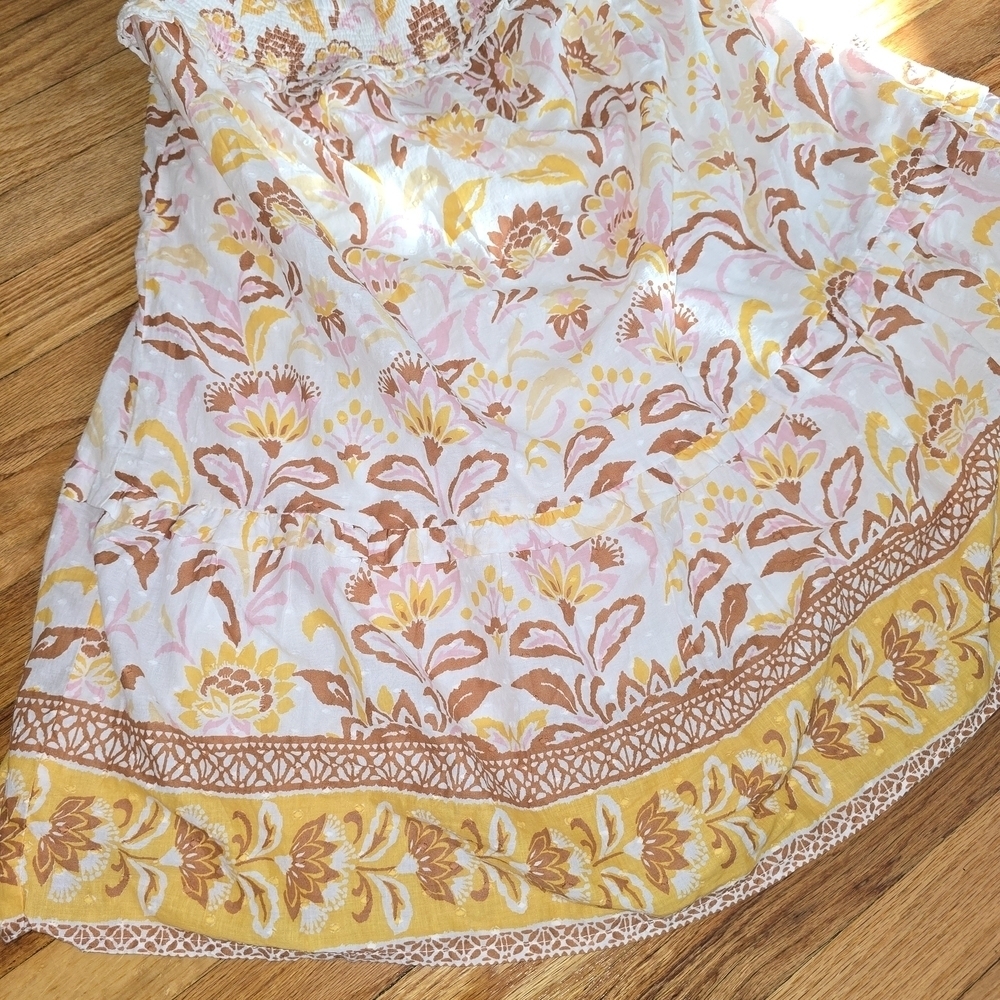 Jessica Simpson Yellow and White Floral Top - Picture 2 of 7